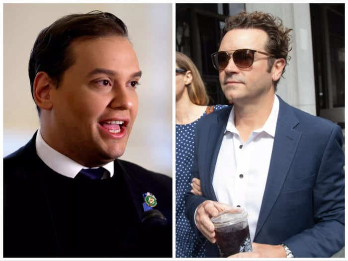 A con artist told George Santos and Danny Masterson that he could get their criminal charges dropped for a price, prosecutors say