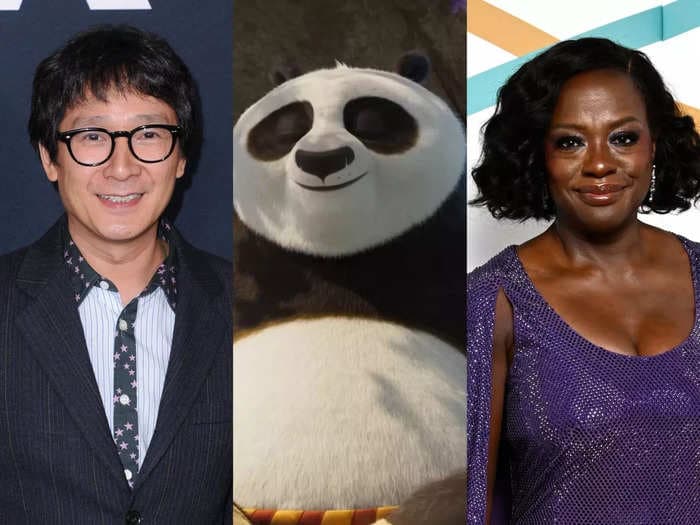 What the star-studded cast of 'Kung Fu Panda 4' looks like in real life