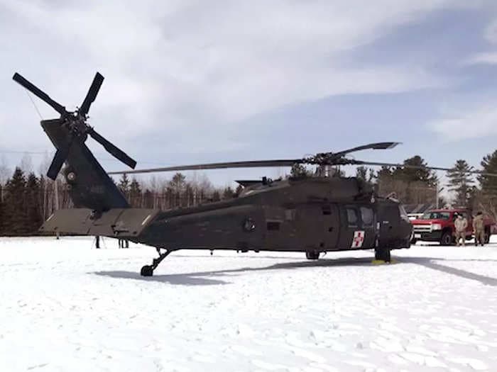 US Army Black Hawk helicopter hit by snowmobile, rider sues government for $9.5 million, says report