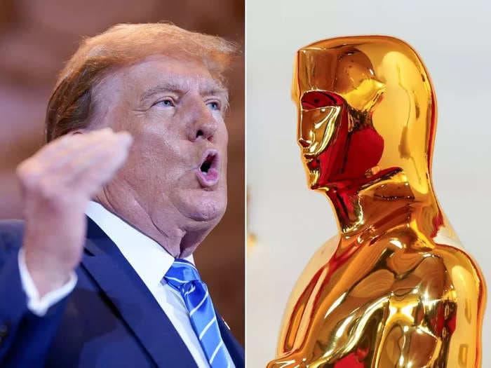 Trump just couldn't resist spending his Sunday night hate posting about the 'really bad politically correct' Oscars