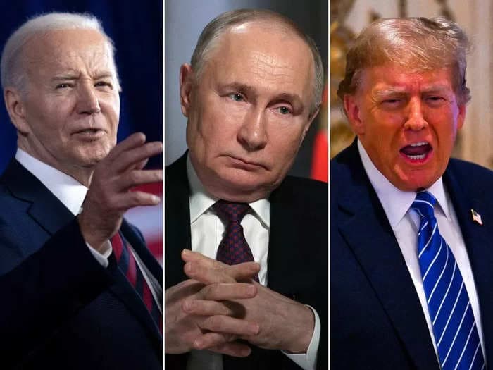 Putin said Trump wasn't happy with him in 2020 because he thought the Russian leader wanted 'Sleepy Joe to win'
