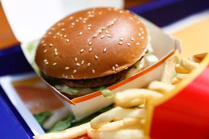 McDonald's says customers don't want premium burgers — they want bigger ones instead 