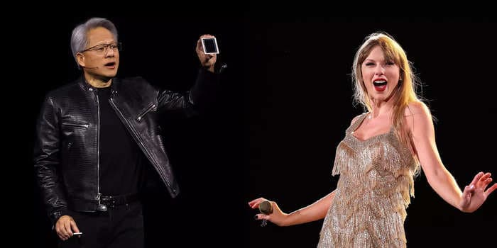 Nvidia CEO Jensen Huang's Taylor Swift joke shows he's aware of his reputation among AI fanboys