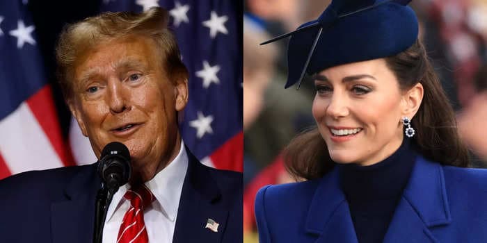 Trump says the altered photo of Kate Middleton 'shouldn't be a big deal' because 'everybody doctors' photos of themselves