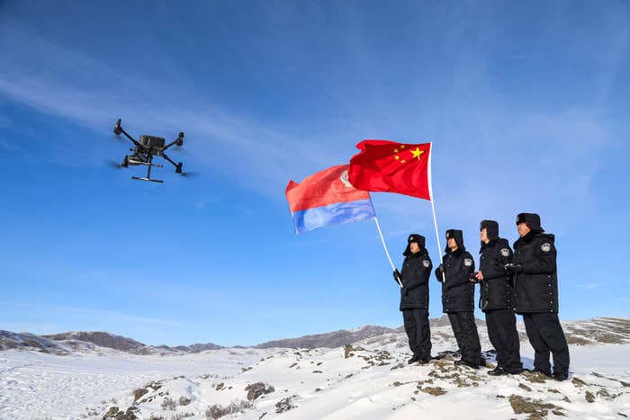 China is reportedly developing military drones that can split into 6 to overwhelm enemy defenses