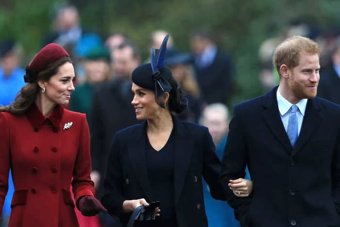 Prince Harry and Meghan found out about Kate Middleton's cancer diagnosis on TV like everyone else, report says