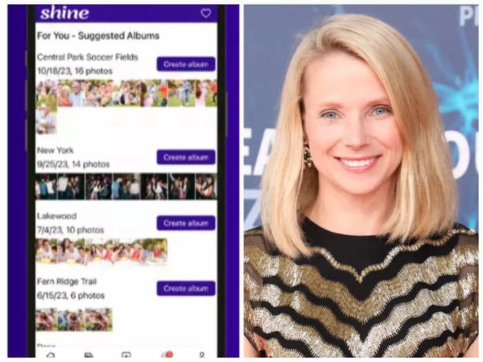 Marissa Mayer has a new photo-sharing app. It looks like it's from 2009, but boomers might love it.