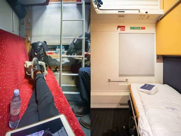 I booked shared and private sleeper cabins on overnight trains in Europe. Only one was worth the price.