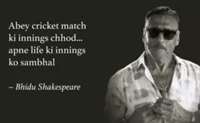 A midsummer night's dream? Bhidu Jackie Shroff turns Bard this season