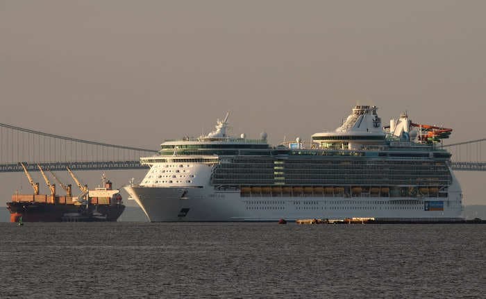 'Drunk' 20-year-old man missing after jumping off a Royal Caribbean cruise ship