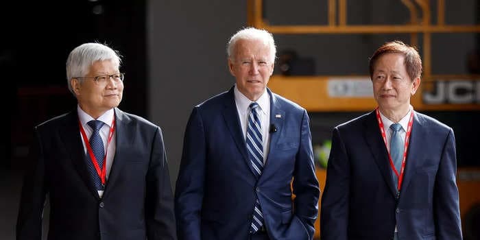 TSMC stock jumps on Biden's $11.6 billion funding to boost US chip manufacturing