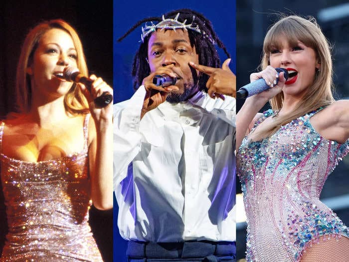 Only 27 songs in history have debuted at No. 1 on the Billboard Hot 100 and stayed there &mdash; here they all are