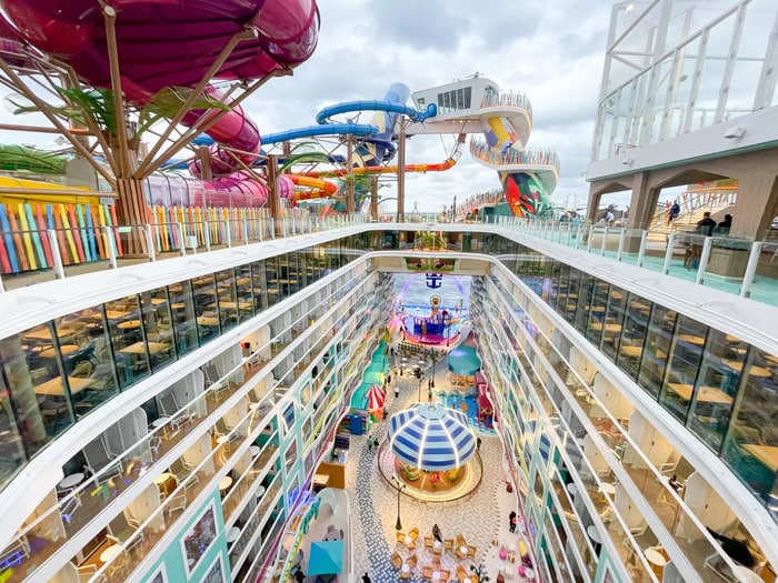 Ultrawealthy cruising: See inside Royal Caribbean's most extravagant upgrades and a $100,000-a-week cabin on its Icon of the Seas