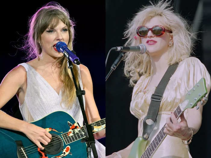 Courtney Love says Taylor Swift is 'not important' and 'not interesting as an artist'