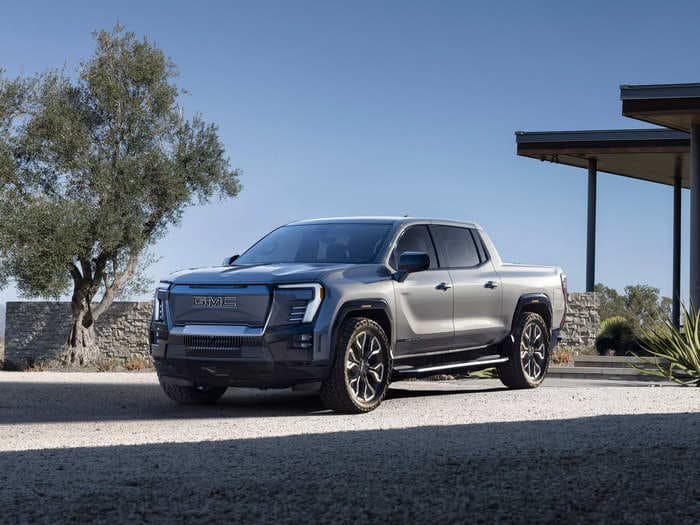 GMC says its electric Sierra pickup will top Tesla's Cybertruck range by 100 miles