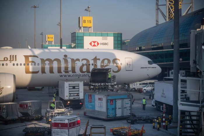 Emirates is dealing with a 30,000 bag backlog as it grovels to customers about its handling of Dubai floods