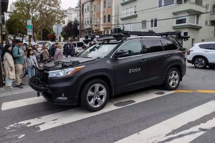 US regulators probe Amazon-backed Zoox after 2 of its cars unexpectedly braked and caused crashes 