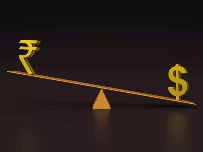 Rupee settles 4 paise lower at 83.50 against US dollar