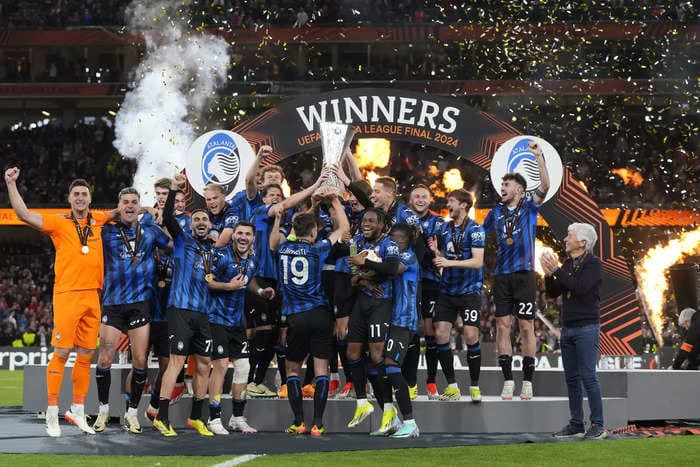 Atalanta clinch first major European title, end Leverkusen’s 51-game unbeaten streak in Europa League final