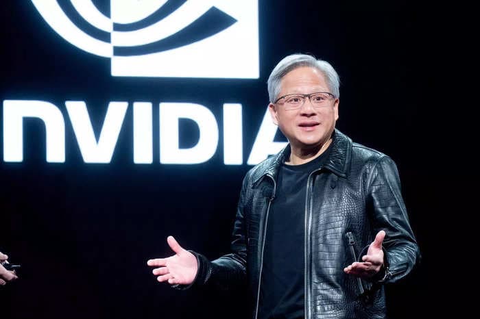 Nvidia CEO Jensen Huang says 'demand is just so strong' for its hot AI chips