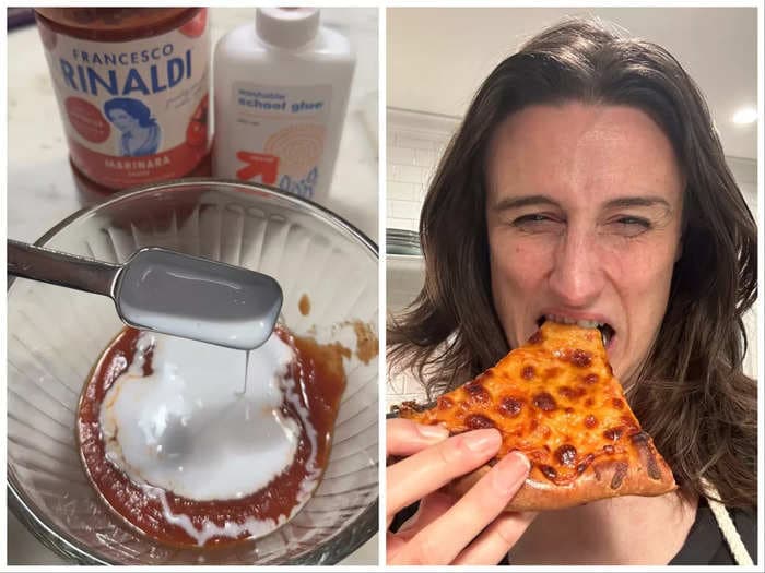 Google AI said to put glue in pizza &mdash; so I made a pizza with glue and ate it