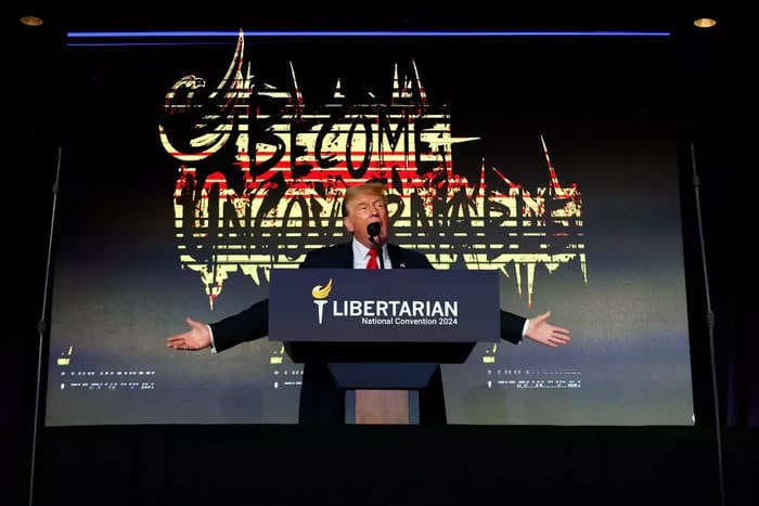 Trump confronted with loud boos and heckles at the Libertarian National Convention