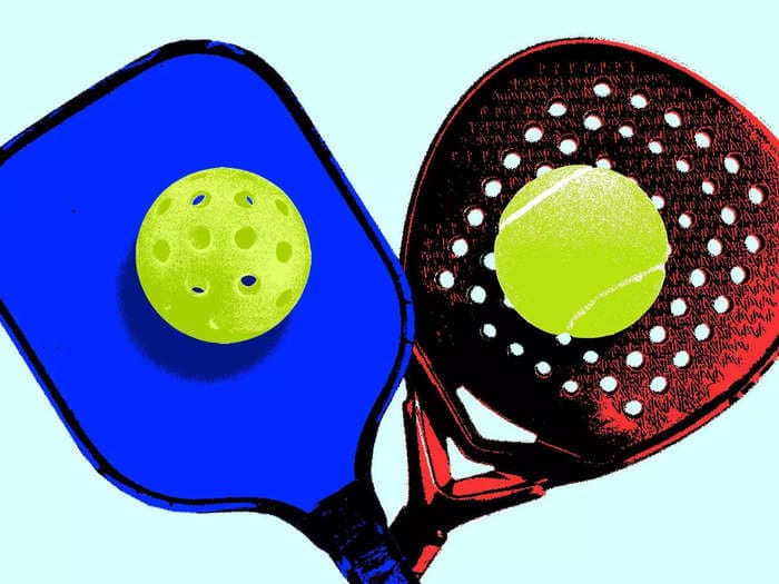 Padel isn't just rich-people pickleball. Here's the difference.