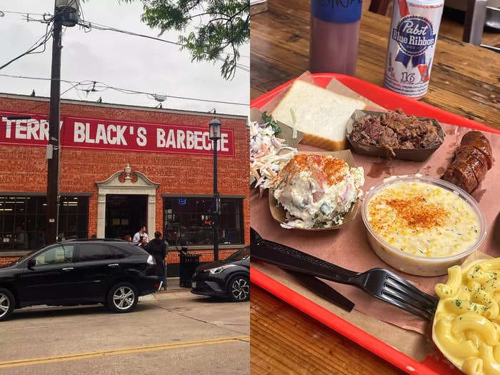 I visited the famous Terry Black's Barbecue in Dallas, and I understand why the line stretched down the block