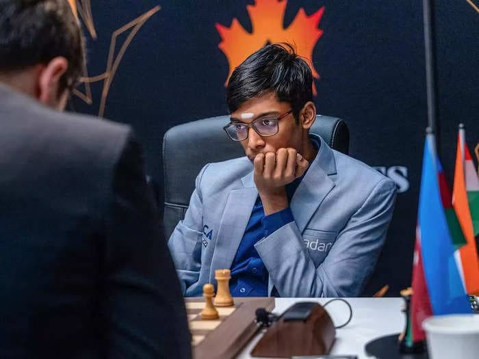 Norway chess: Praggnanandhaa claims maiden classical win over Carlsen, takes sole lead
