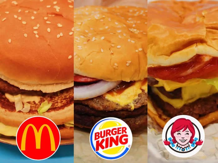 I tried the biggest burgers at 5 fast-food chains and my favorite tasted fresh off the grill