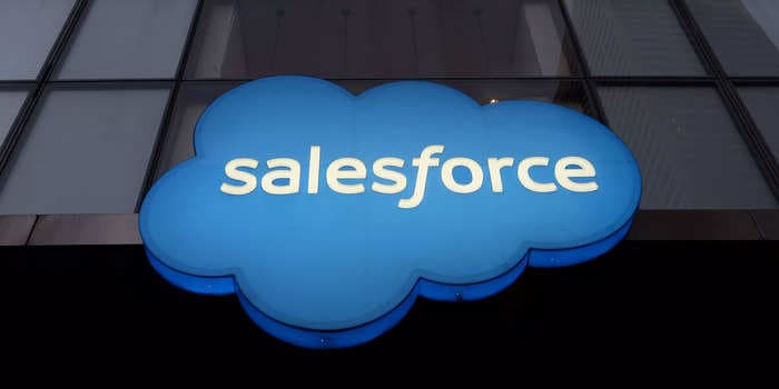 Salesforce plunges 21% after it reports its first revenue miss since 2006