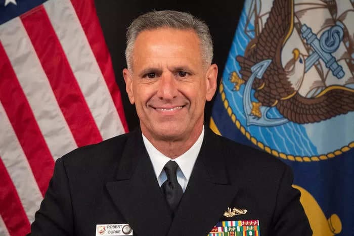A retired US Navy 4-star admiral arrested in connection with an alleged bribery scheme