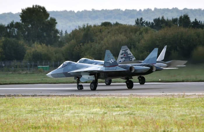 Russia's top Su-57 stealth fighter jet hit for first time, Ukraine's military intelligence says