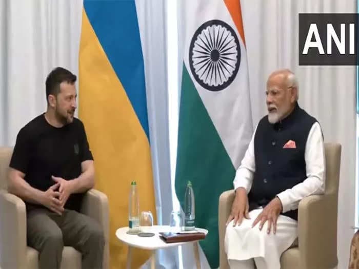 India all for peaceful resolution via dialogue, says PM Modi to Volodymyr Zelenskyy at G7 summit