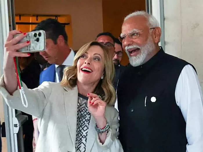 "Hello from Melodi team": Italian PM Giorgia Meloni shares video with PM Narendra Modi