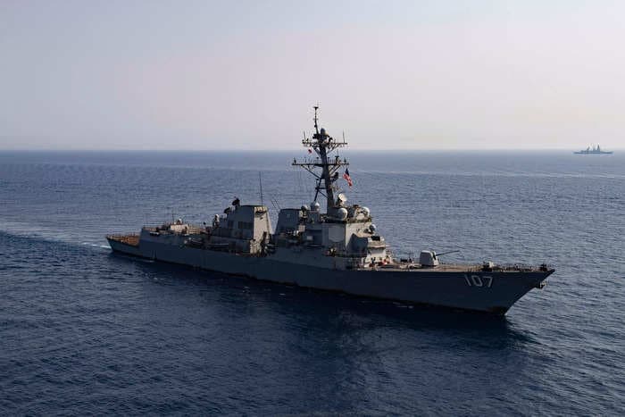 US Navy warships are stuck in a Red Sea battle they can't fight forever