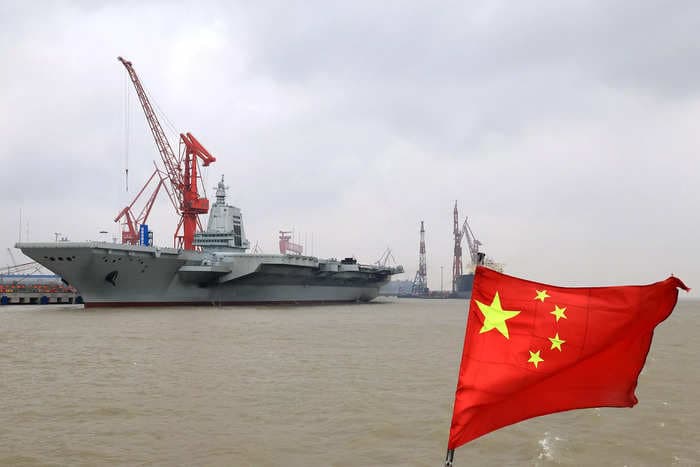 China wants a fleet of aircraft carriers for pride and power, and it's building it at a breakneck pace