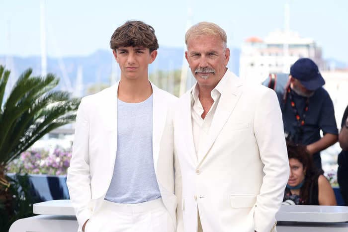 Kevin Costner says he 'selfishly' cast his son in 'Horizon': 'He's really beautiful in the movie'