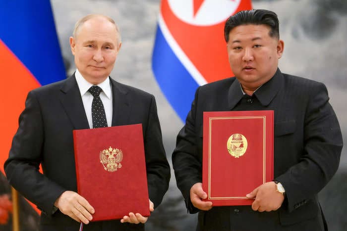 Kim Jong Un and Putin have upgraded their bromance, saying Russia and North Korea have reached a 'new high of alliance'