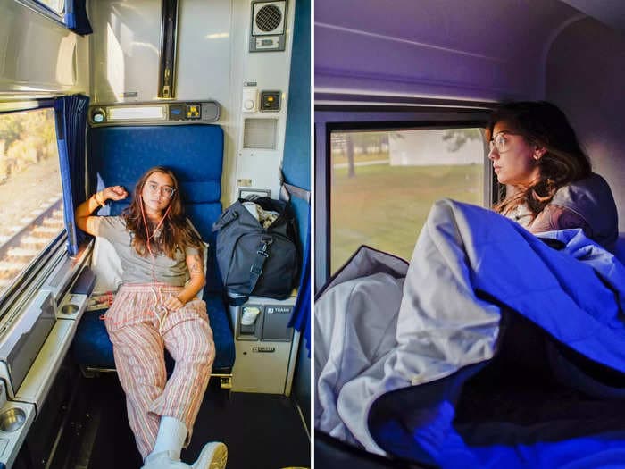 I took a 30-hour train from New York to Miami, and the motion sickness and terrible sleep were too much for me