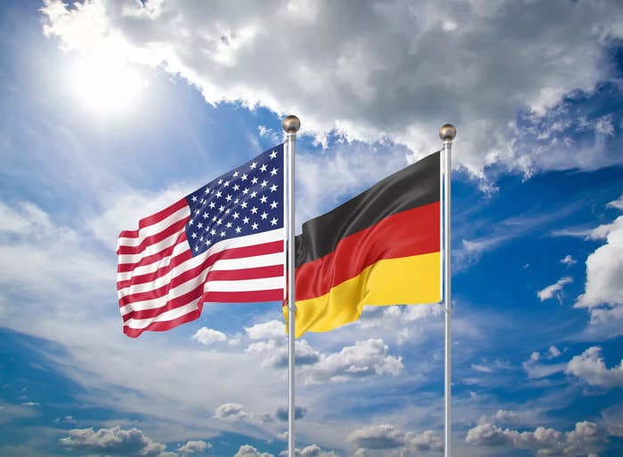 Trade between the US and Germany is growing. Concerns over China might be driving the shift.