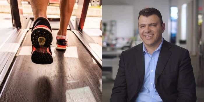A doctor and longevity company CEO says exercise is a pillar of healthy aging. Here's his simple weekly workout.