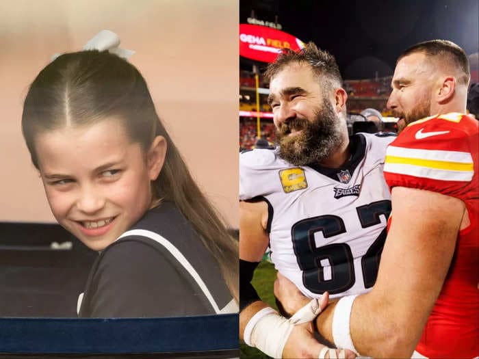 Forget Prince William's dancing — Jason Kelce says Princess Charlotte was the highlight of Taylor Swift's Eras Tour