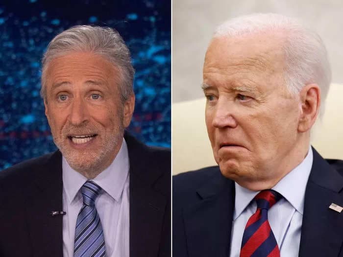 Jon Stewart says Biden looked like he had 'resting 25th Amendment face' — that establishes processes in case of a president's death — at the debate