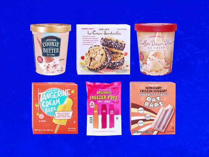 I tried 18 of Trader Joe's ice creams and frozen desserts, and I'd buy almost all of them again