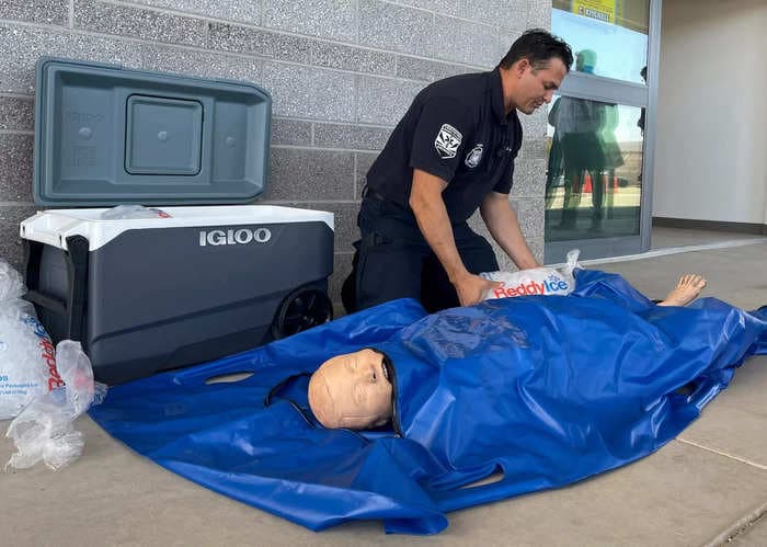 It's getting so hot, EMTs are putting overheated people in iced body bags