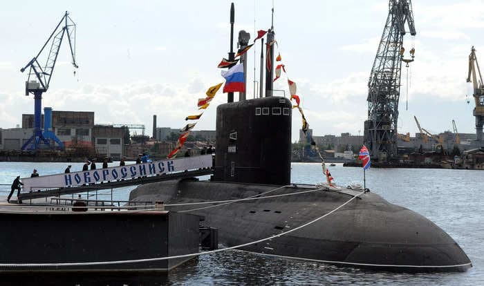 Russian submarines fought a torpedo duel in waters surrounded by NATO allies