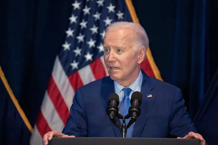 An influential Democratic donor says Biden has 'misplaced trust' in a 'cabal' of 3 top aides