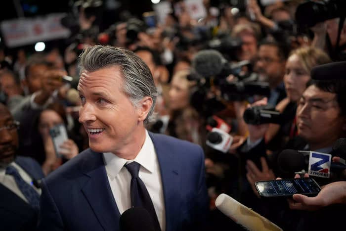 Gavin Newsom has some big fans backing him for a 2024 presidential run — but they're in China