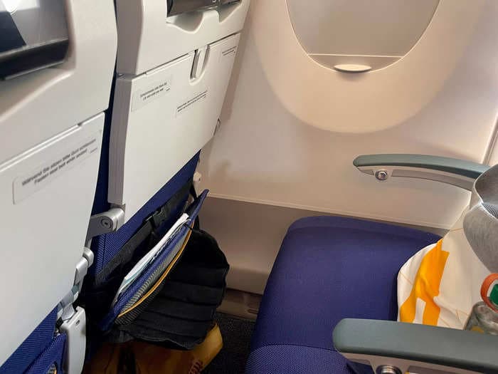 I took a 10-hour flight, and one carry-on item made sitting in economy more comfortable